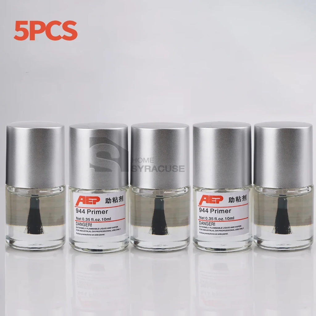 Super Strong 944 Primer Adhesive Adhesion Promoter 10ml Glue Strong Acrylic Foam Double Sided Tape For Car Accessories Qme 5pcs 2.7cmX5.7cm