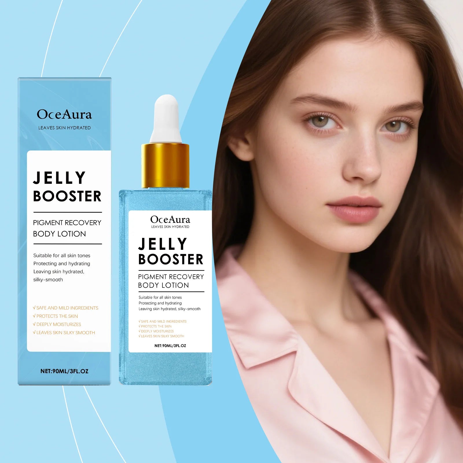 Korean Niacinamide Serum Facial Moisturizing Body Oil Improve Dry Rough Dull Smooth Fine Line Rejuvenate Skin Lightening Essence Qme
