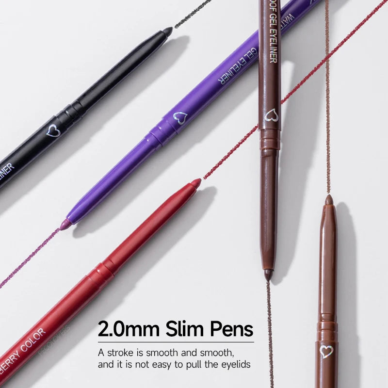 Waterproof Matte Eyeliner Pen Quick Dry Long-lasting Smooth Qme
