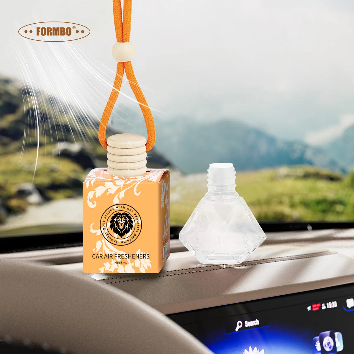 Long Acting Car Fragrance Perfume Used Interior Accessories Charming Qme