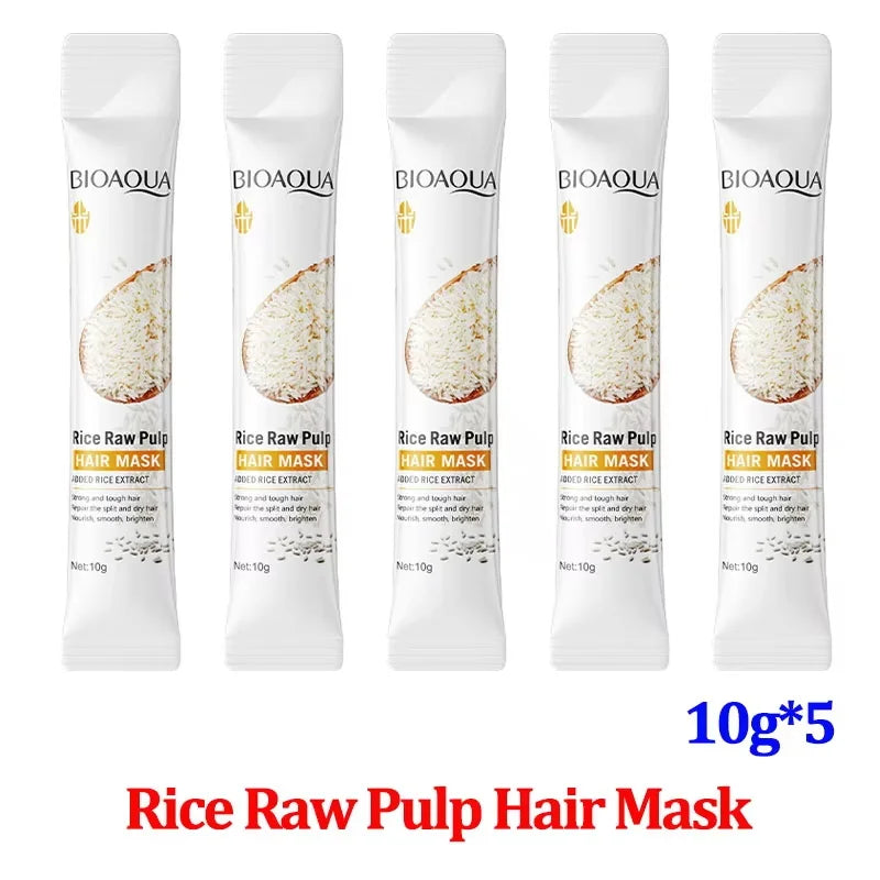 10/30/50/100/400g Magical Keratin Hair Mask 5 Seconds Repair Damaged Frizzy Hair Soft Smooth Shiny Rice Moisturizing Hair Care Qme 5pc