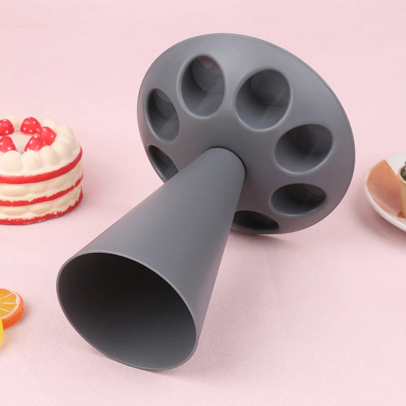 Piping Bags Rack Pastry Holder Easy Filling Icing Stand Nozzle Qme