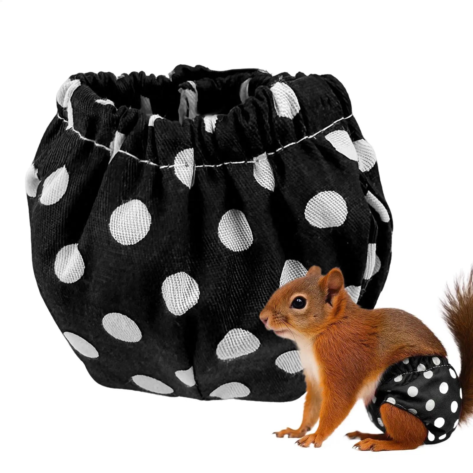 Rabbit Diapers Highly Absorbent Leak-proof Bunny Diapers for Rabbits for Gerbils Mice Degus Ferrets Hamster Chinchillas Qme