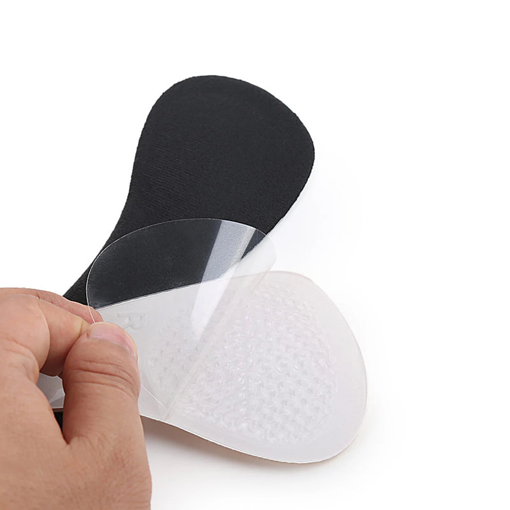 High Heel Shoes Insoles 2 Pairs High Heel Insoles Soft Comfortable Shock Absorption 3/4 High Heel Insoles Cushion Pad for Women Qme