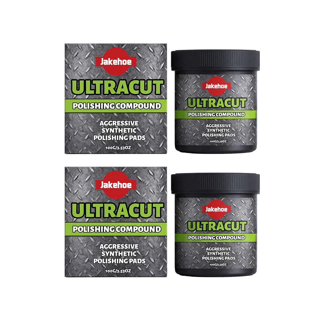 Multi-surface Polishing Cream Removing Scratches & Oxidation Stain Restoring Sleek Glossy Maintenance Metal Surface Repair Cream Qme 2 x 100G Boxed