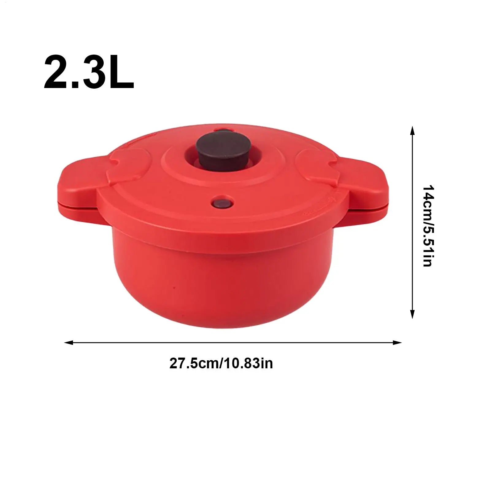 Microwave Pressure Cooker Multi-function Cooking Pot Multifunctional Qme