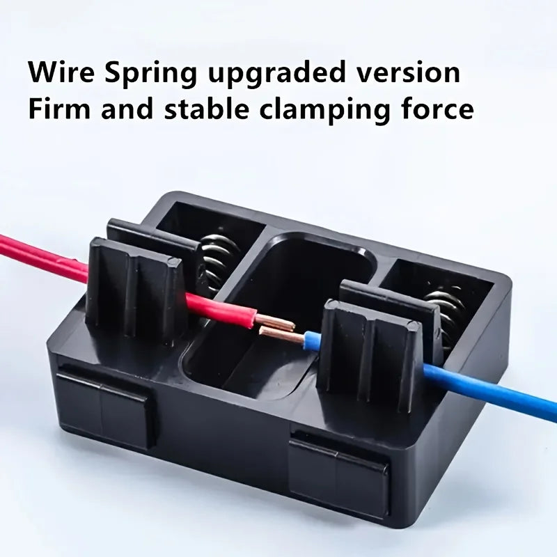 1Pc professional wire welding fixture with spring clip design - adjustable mini welding station for quick tightening and release Qme