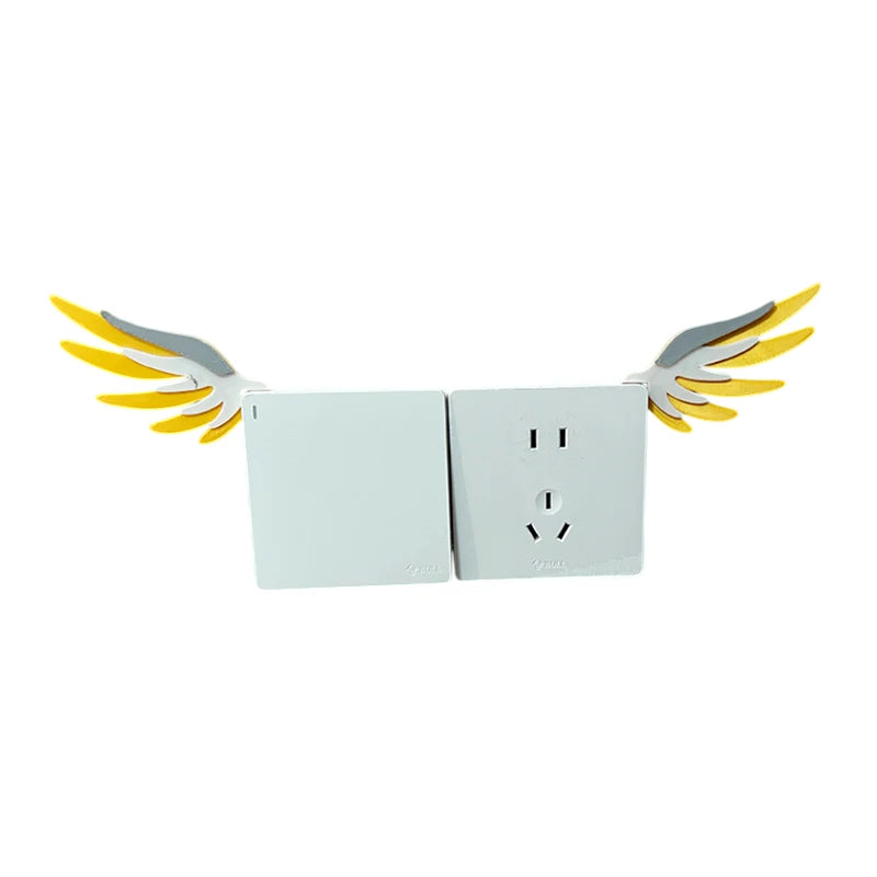 Screen Decoratorreduce Stress Home Office Wings Monitor Decorative Qme
