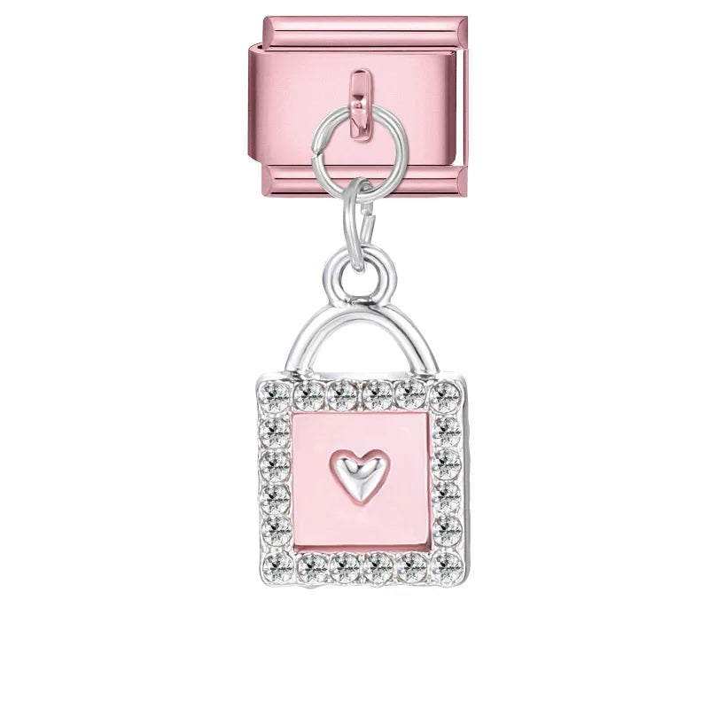 Wholesale Butterfly Bow Stars Love Heart Key Planet Shiny CZ Flower