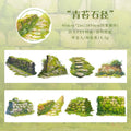 2m/Roll Greenfield Flower Wall PET Landscaping Tape DIY Handbook Decorative Scrapbooking Stickers Student Stationery Supplies Qme D 40mmX200cm