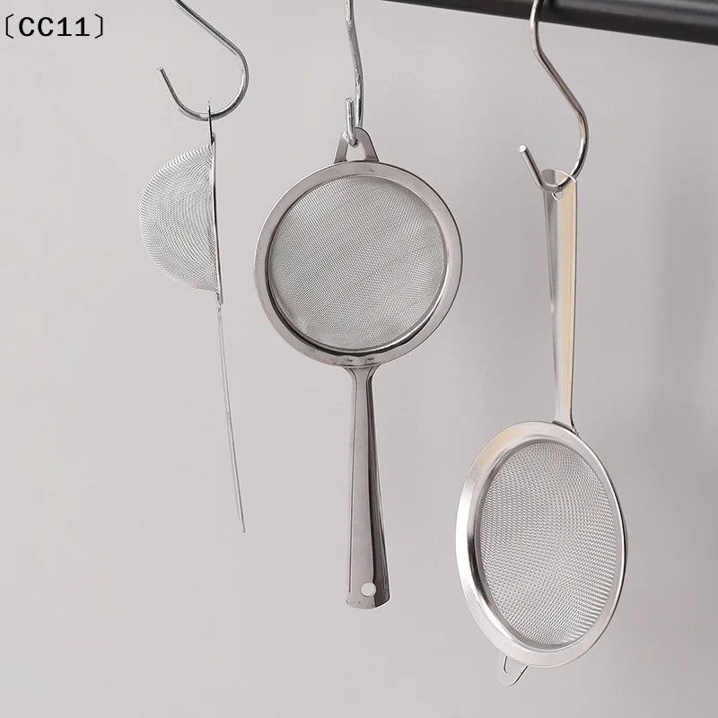 Stainless Steel Matcha Sifter Very Fine Mesh Rust-proof Tea Strainer Qme