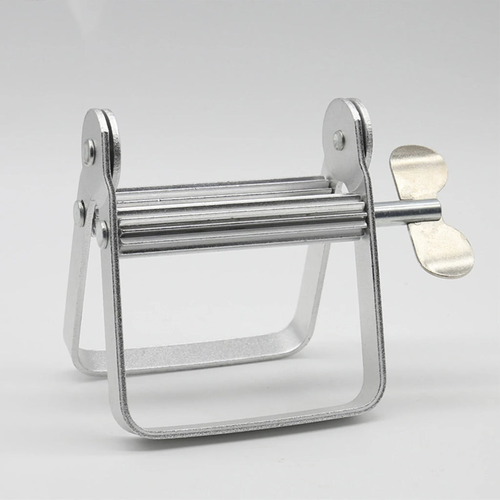 Tube Wringer Metal Toothpaste Tube Squeezer Aluminum Alloy Hair Dye Cream Squeezer Toothpaste Facial Cleanser Salon Home Tool Qme