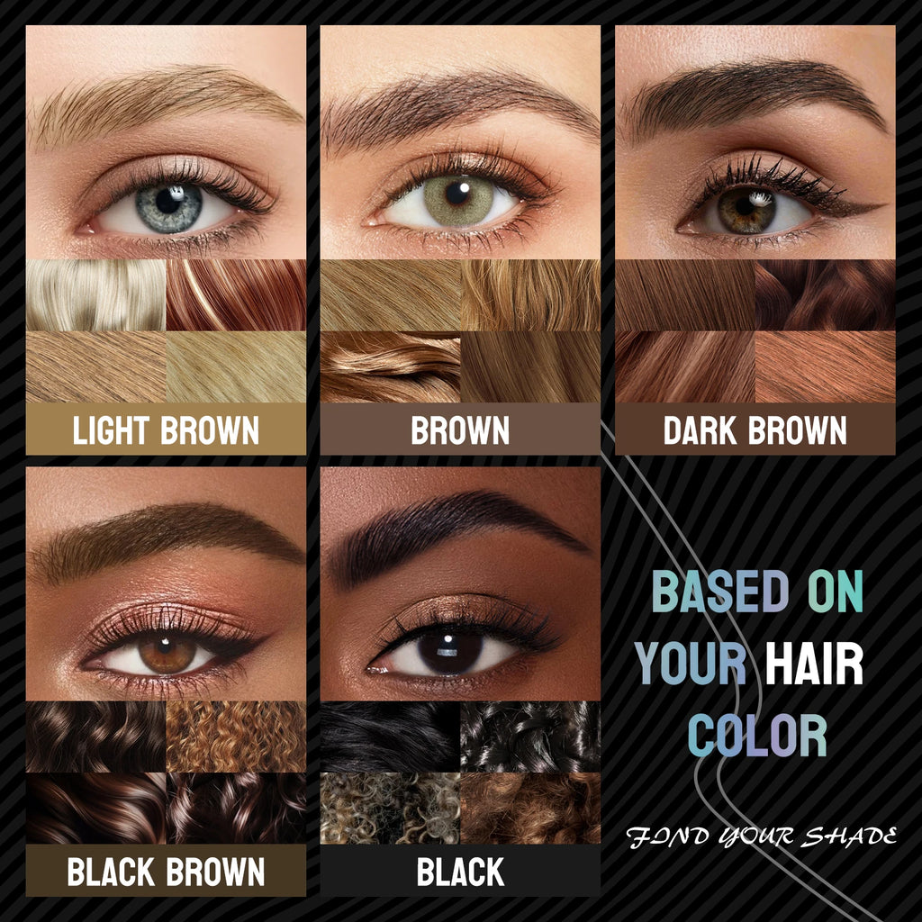 Two-pronged Wild Eyebrow Pencil Long Lasting Easy To Grip Eyebrow Tattoo Waterproof Thin Liquid Lying Silkworm Brow Pen Qme