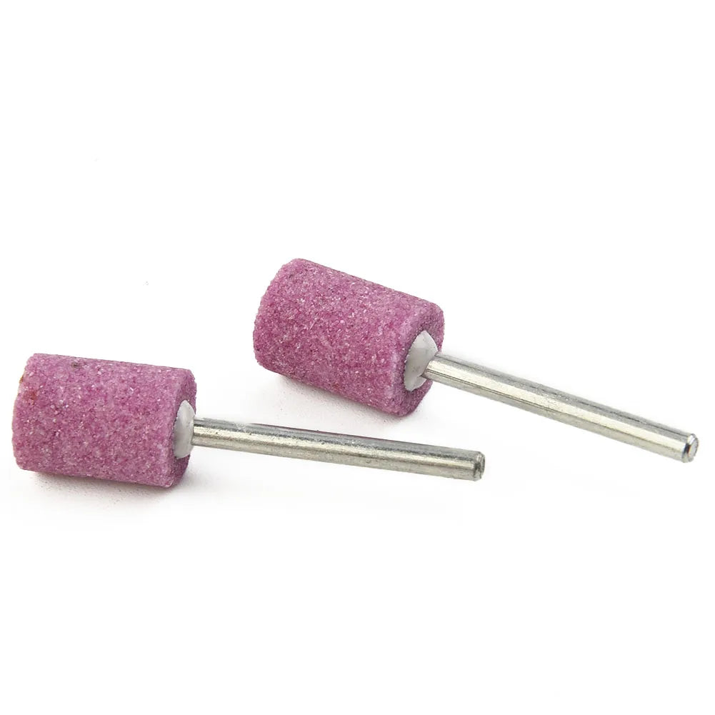 10Pcs Mounted Grinding Stone Head Set 12mm Abrasive Polishing Wheel Bits Shank For Dremel Grinder Drill Power Tool Accessory Qme