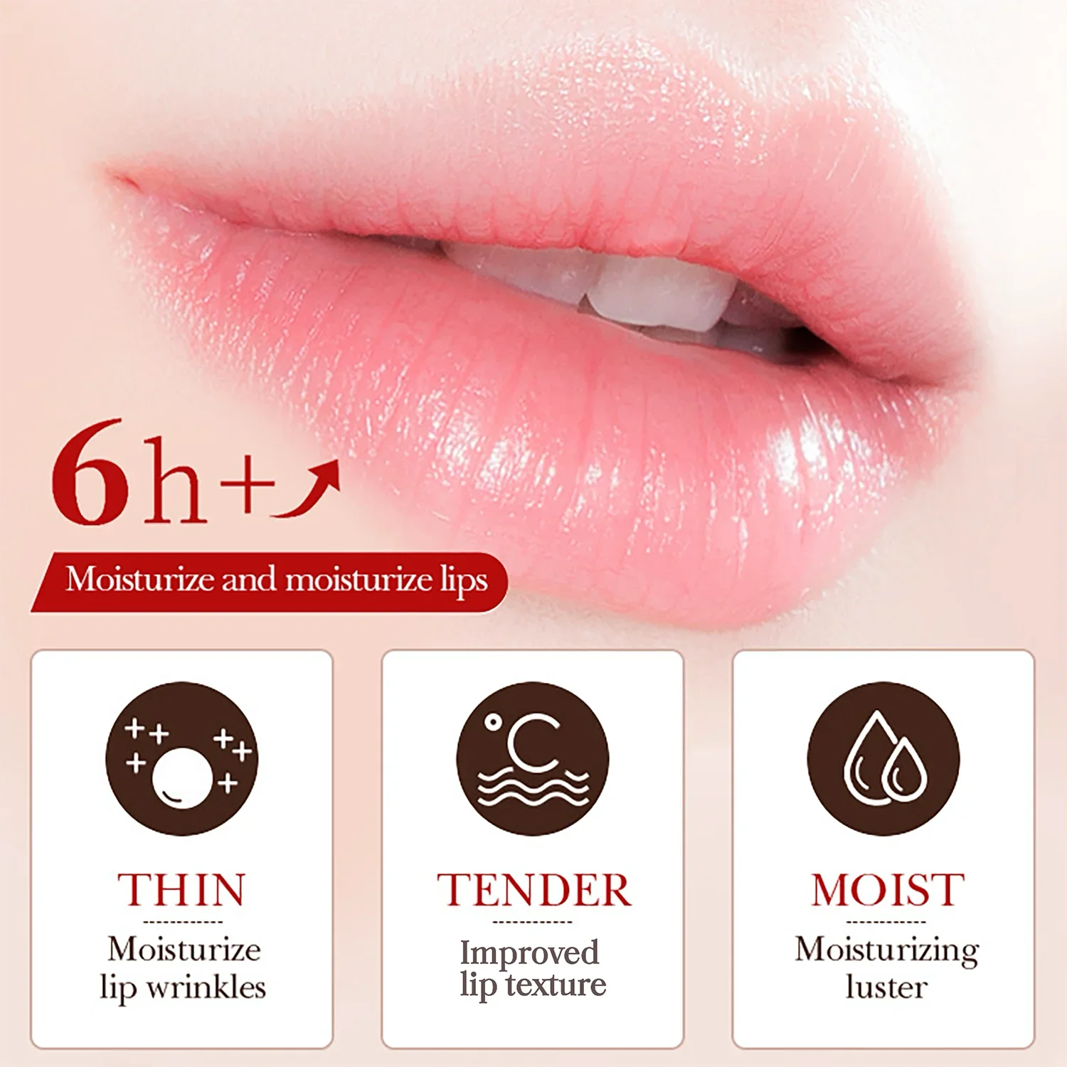 Honey Lip Mask Balm Moisturizing Exfoliating Nourishing Waterproof Qme