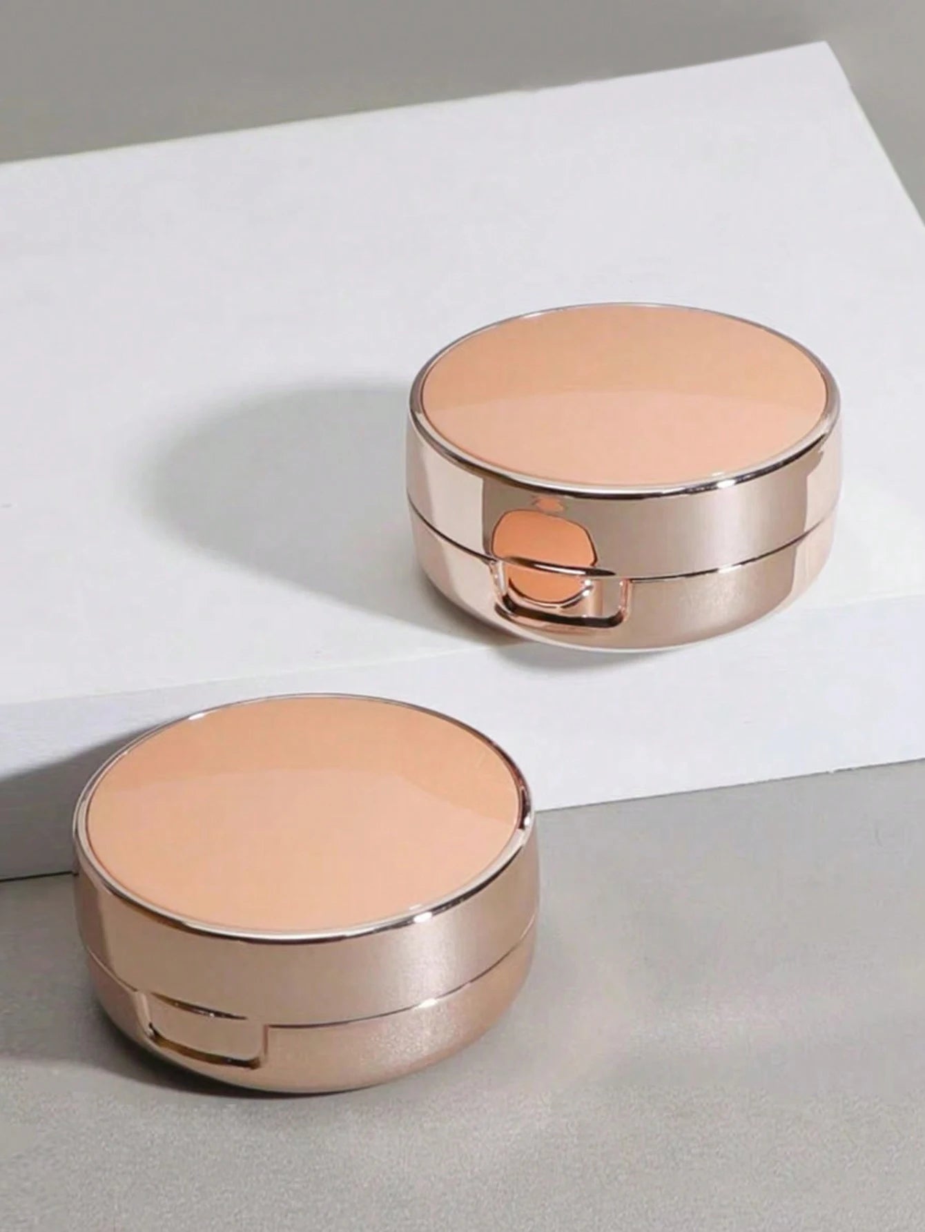 Mini Portable Air Cushion Box Fashionable Exquisite Small Powder Puff Qme