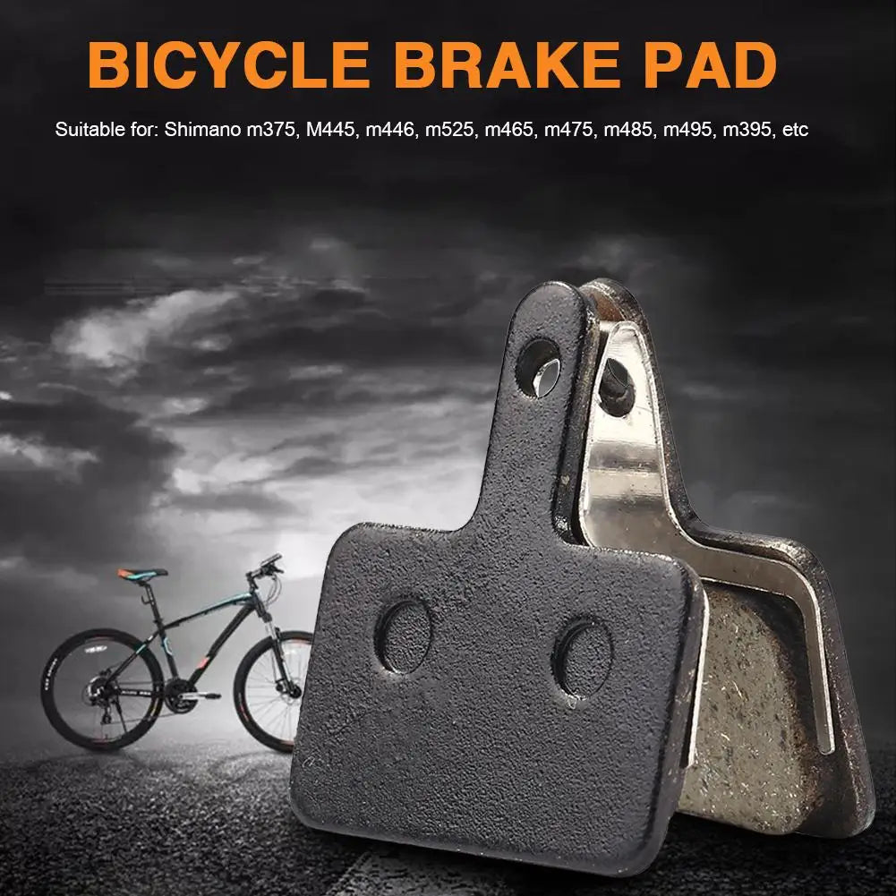 8x MTB Bicycle Resin Disc Brake Pads Bike Brake Cycling Parts for M375 M445 M446 Mountain Road Bike Accessories Qme