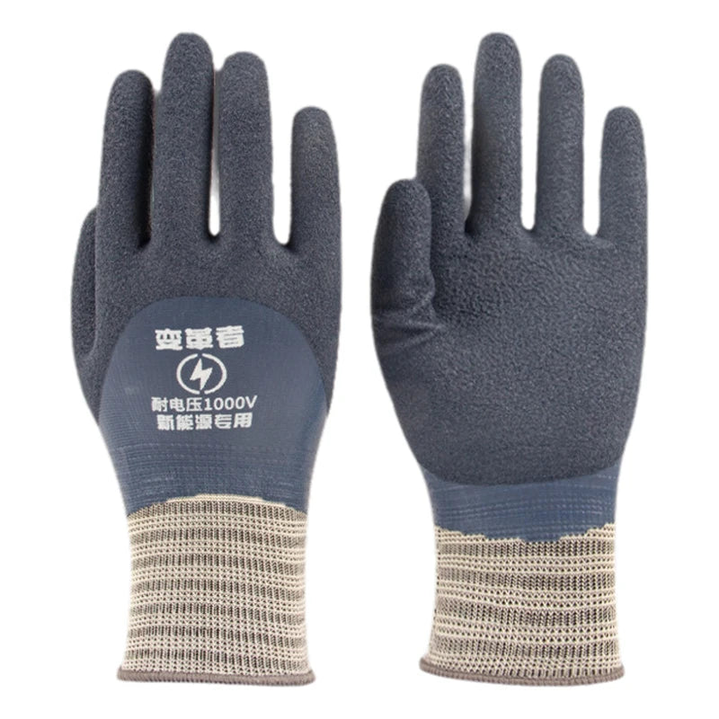 1 Pair Withstanding Voltage 400 1000V Rubber Insulation Glove Qme A5 1000V