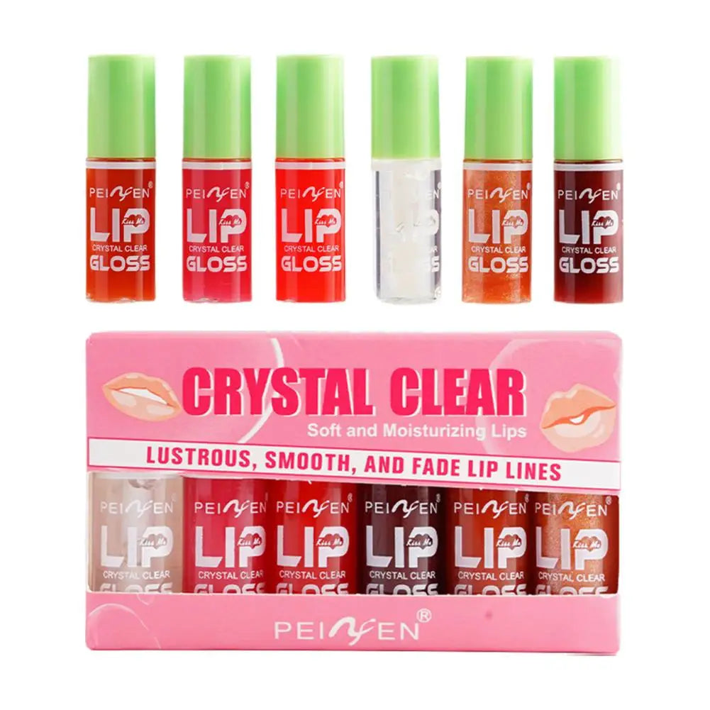 Moisturizing Lip Gloss Transparent Oil Hydrating Glaze Plumper Make Qme