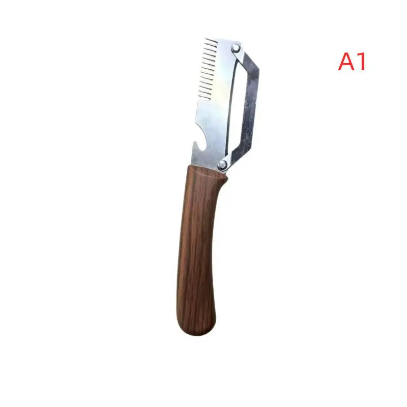 Kitchen Peeler Stainless Steel Vegetable Plastic Handle Peeling Qme A1