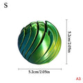 Gear Liquid Flow Ball Rotating Design Relief Toys Offic Slime Fidget Qme A3