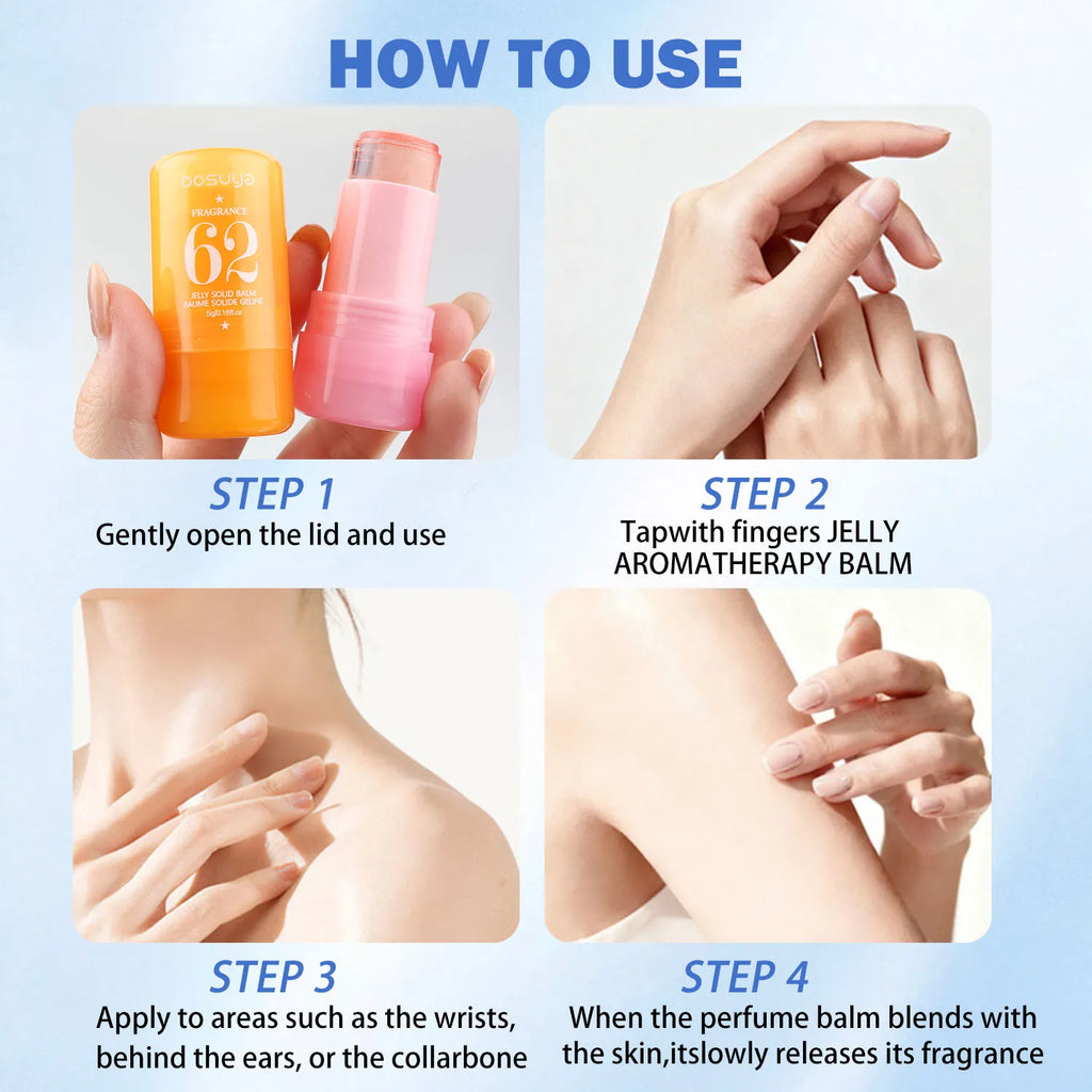 Jelly Fragrance Cream Long-lasting Elegant Light Emits Charming Aroma Qme