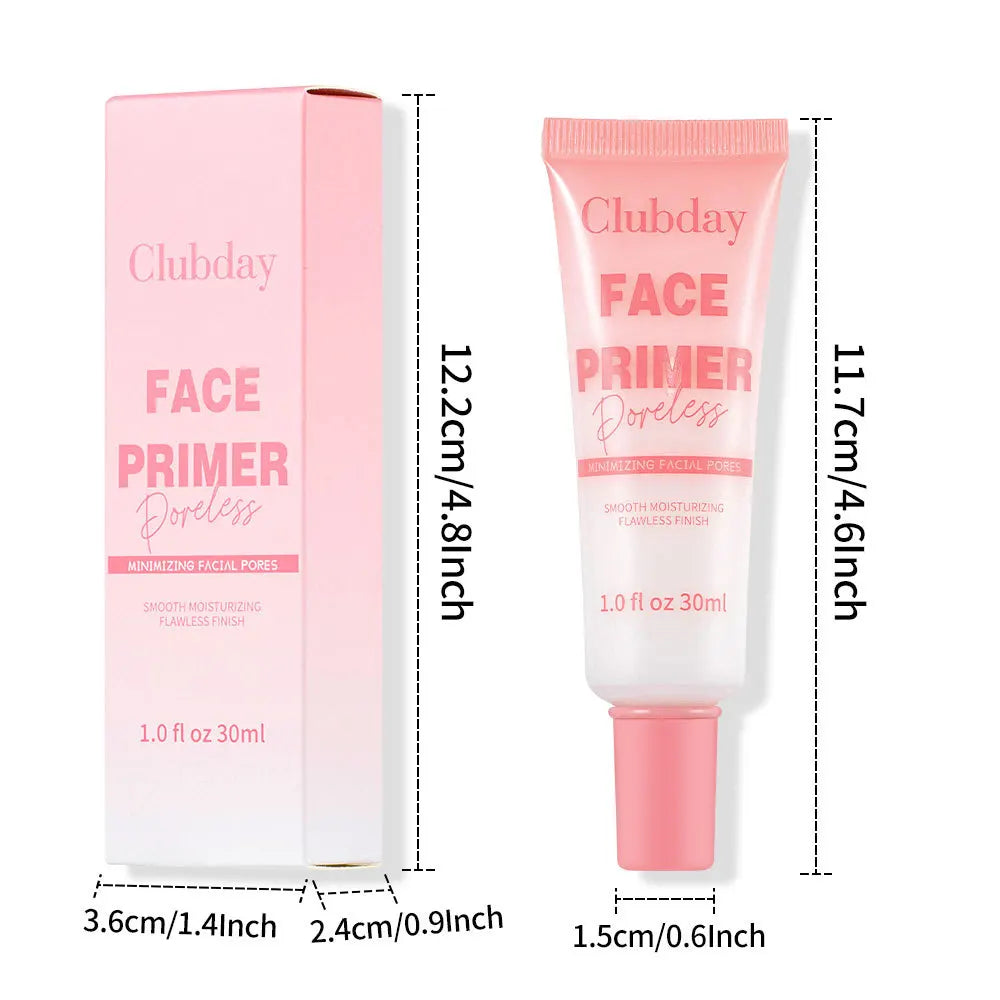 Makeup Primer Moisturizing Nourishing Face Invisible Pores Soft Tube Qme