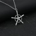 Alloy Necklace Cosplay Anime Bleach Quincy Ishida Uryuu Neutral Choker Chain Bracelet Pendant Jewelry Accessory Holiday Gift Qme IshidaUryuu Necklace
