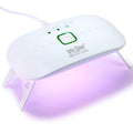 UV Resin Nail Dryer Machine Portable 60 90 150s 3 Levels Timing Qme 8W LED Lamp USB Type-C