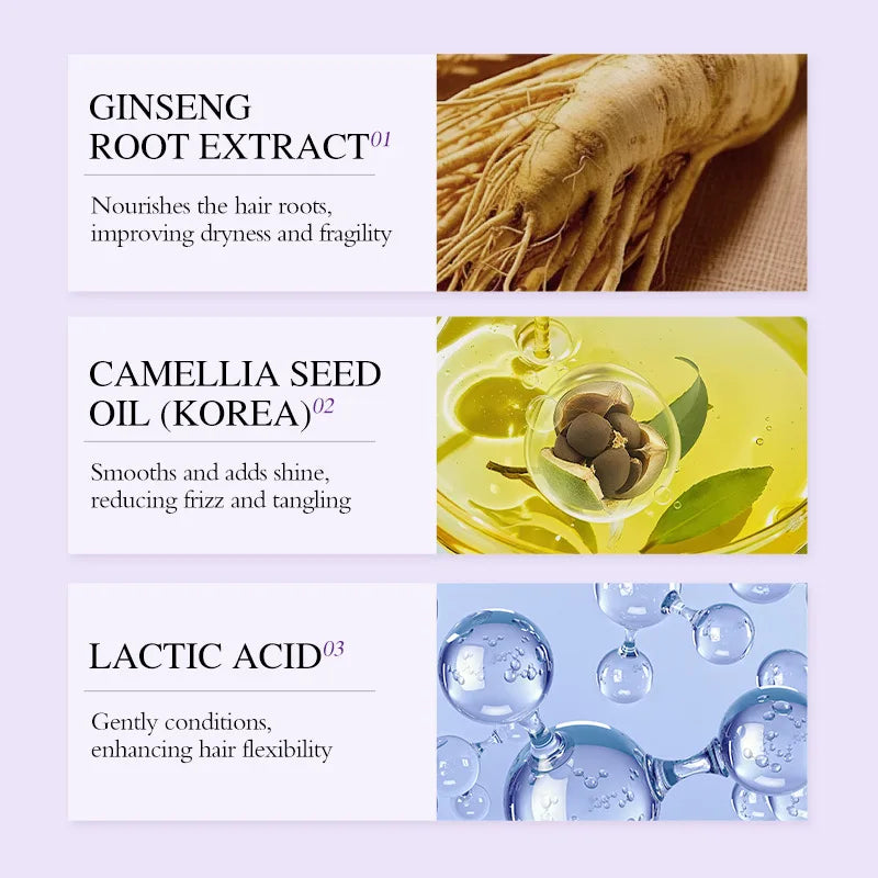 Keratin Hair Mask Magical 5 Second Repair Damage Frizzy Soft Smooth Shiny Hair Deep Moisturize Treat Repair Hair Care Mask Qme