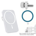 Magnetic Wireless Car Charger Phone Holder 17 16 15 14 13 12 Max Fast Qme WHITE
