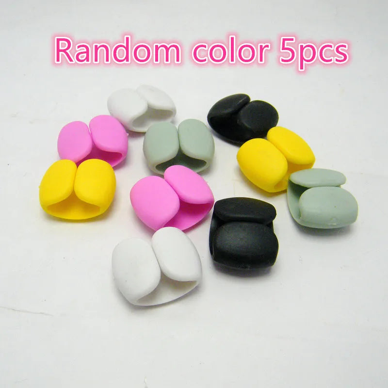 5 Pieces Set New Storage And Organization Travel Data Cable Hub Decoration Earphone Charging Cable Storage Qme Random Color