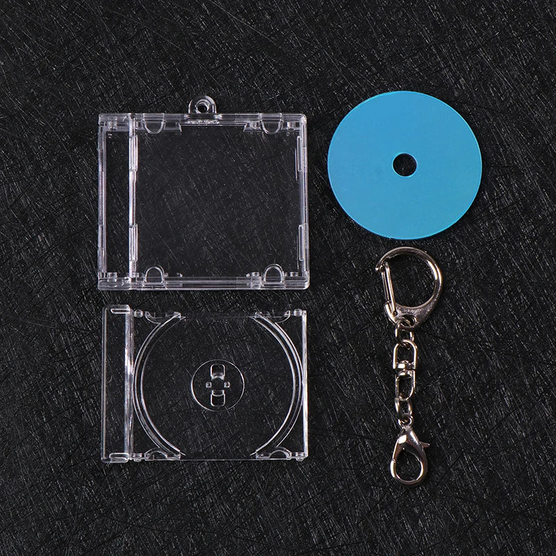 NFC Functional CD Disc Music Lovers Create Personalized TS Key Chain Qme A3No NFC