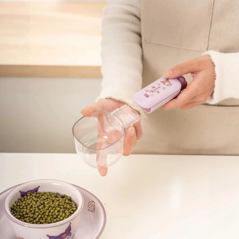 Hello Kitty Kuromi Rice Scoop Multifunctional Kitchen Food Measuring Spoon for Home Use Creative Measuring Spoon Qme