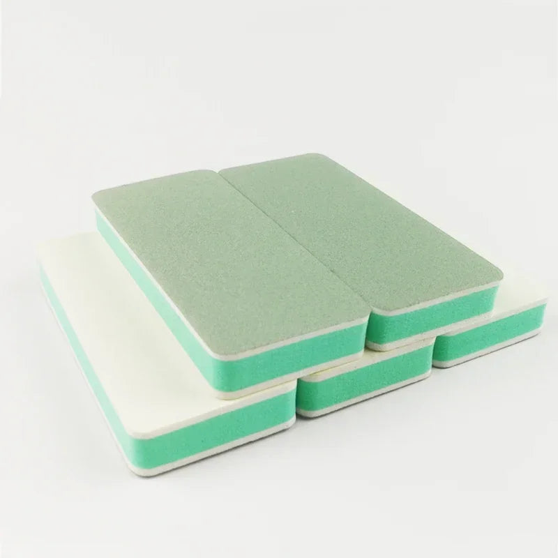 5Pcs Nail File Polishing For Nails Double Side Buffer Blcok Buff Shine Nail Polish For Nail Art Tools Polisher Manicure kits Qme