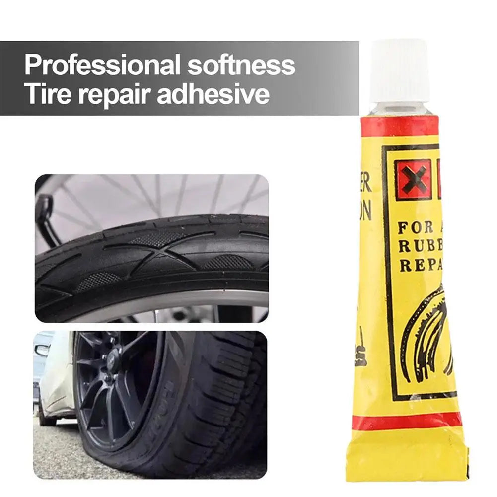 Black Tyre Repair Instant Liquid Strong Rubber Glue Wear-resistant Qme