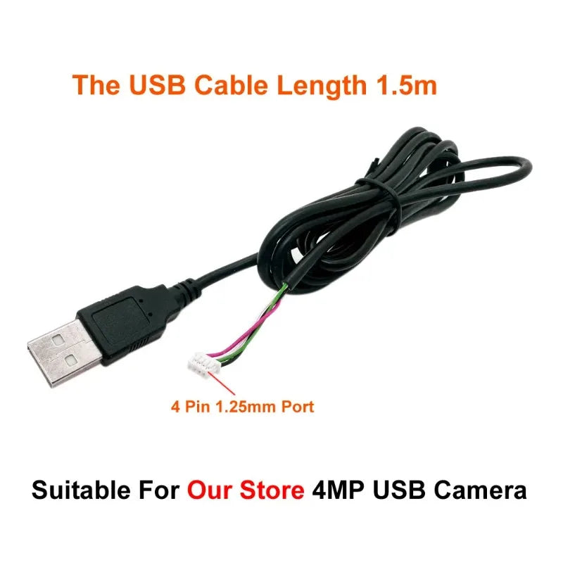 2PCS USB Power Cable 2/4 Core Male Female Single Head Extension Data Cable for Fan Light LED Strip No Soldering Qme