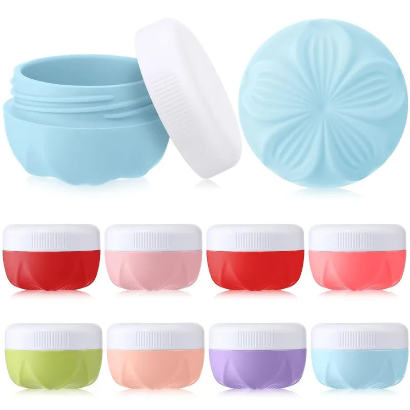 Portable Leak-proof Cosmetics Lotion Packaging Cans Silicone Cream Qme