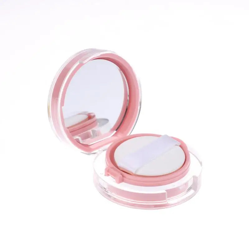Portable Empty Air Cushion Puff Box Container Powder Sponge Mirror BB Qme one size