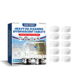 Kitchen Grease Cleaning Tablet Range Hood Stove Oven Washing Heavy Oil Stains Dirt Removal Degreasing Kitchen Detergent Tablets Qme 10pack 1boxed
