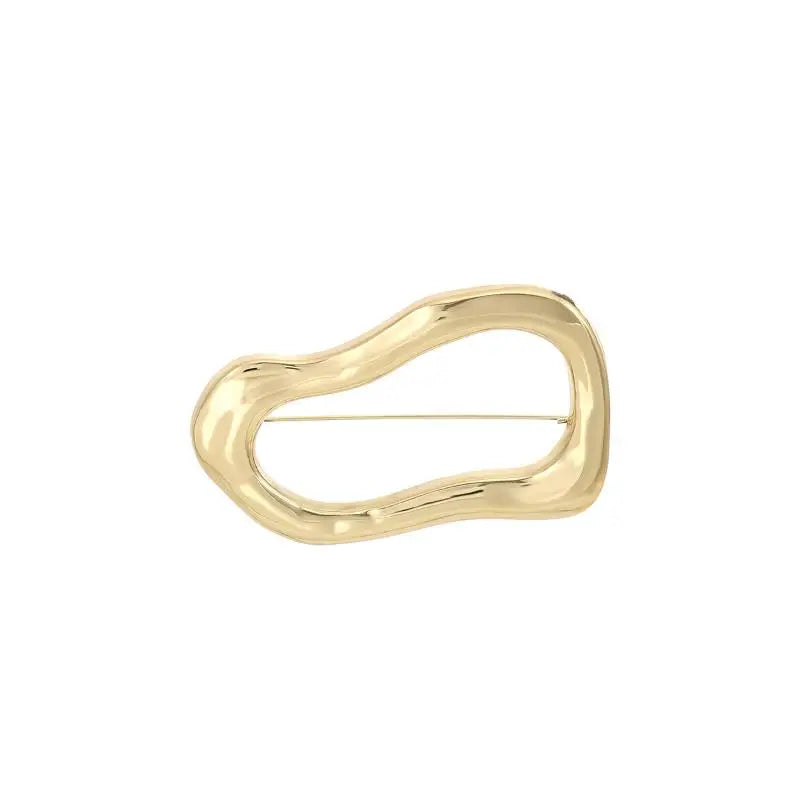 Geometric Irregular Brooches Exquisite Heart Waist Cinch Pins For Women Men Vintage Casual Versatile Fixed Clothing Accessories Qme A5