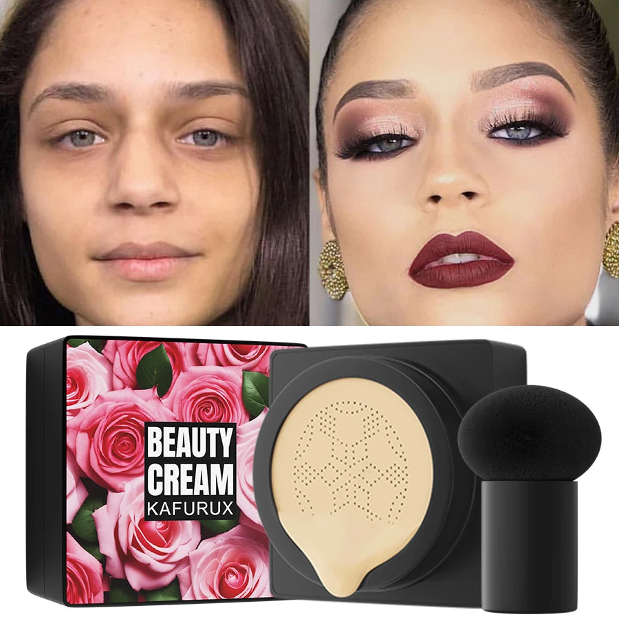 5 Magic Foundation Mushroom Head Moisturizing Air Cushion CC Cream Qme