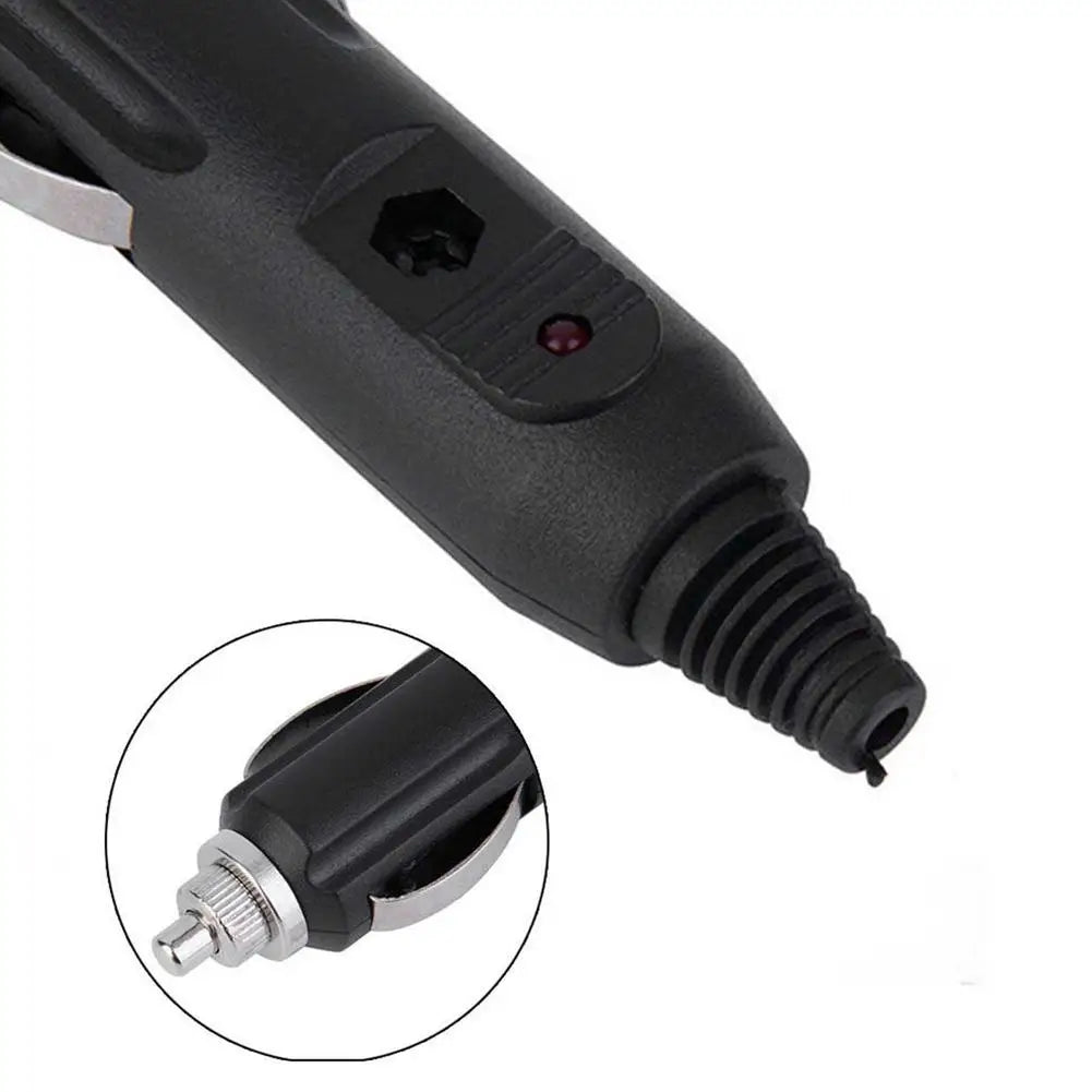 NEW 12V/24V Auto 20A Car Cigarette Lighter LED Socket Plug Connector Adapter For Car/Van Vehicle Motor Car Accessories Qme