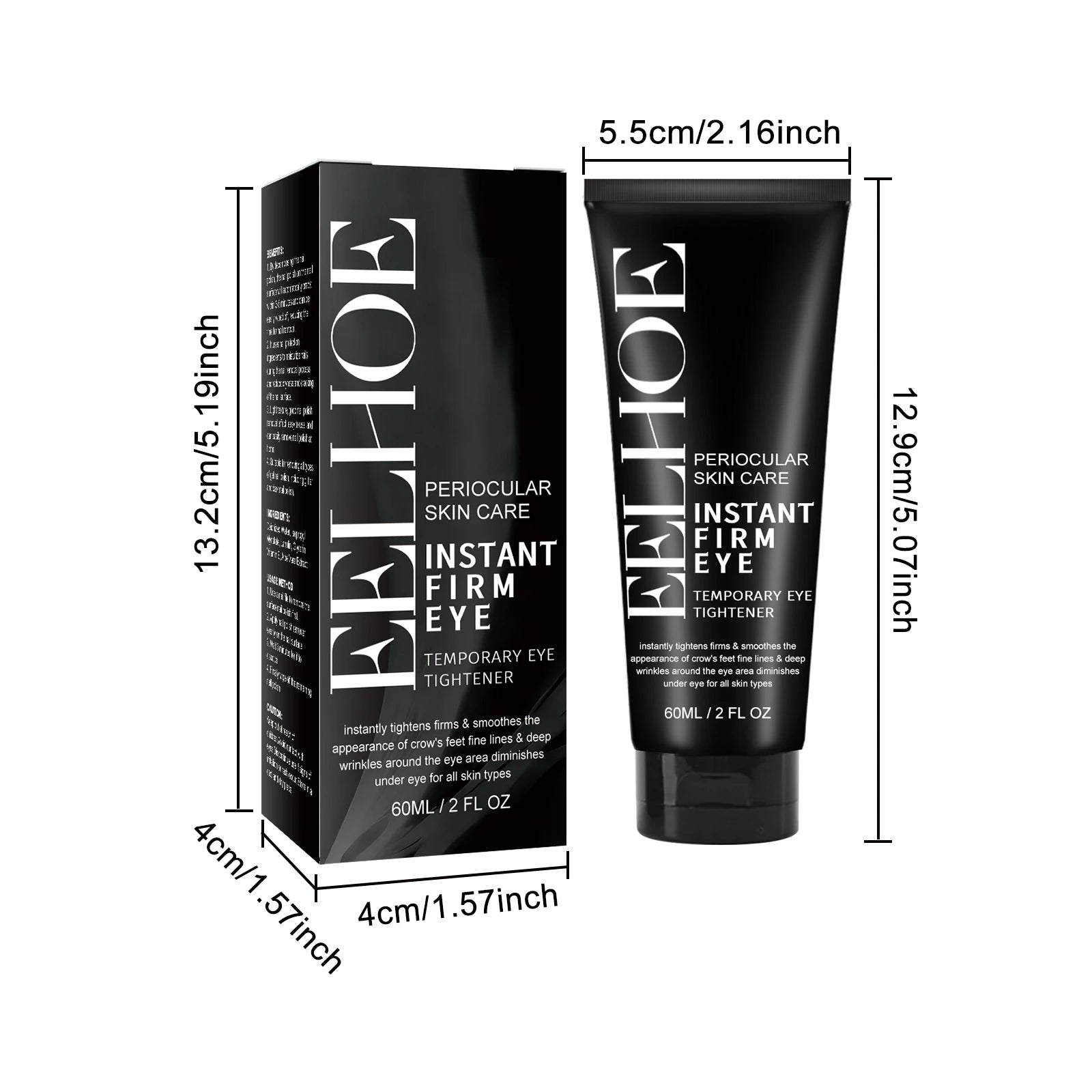 Firming Eye Cream Fading Fine Lines Wrinkles Hydrolyzes Collagen Reduces Eye Bags Anti Aging Moisturizing Anti Wrinkle Eye Cream Qme