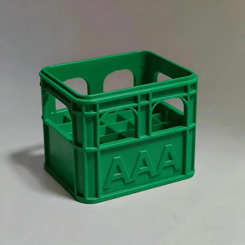DIY Beer Crate No 5 Aa 7 Aaa 18650 Battery Stackable Storage Basket Qme A9