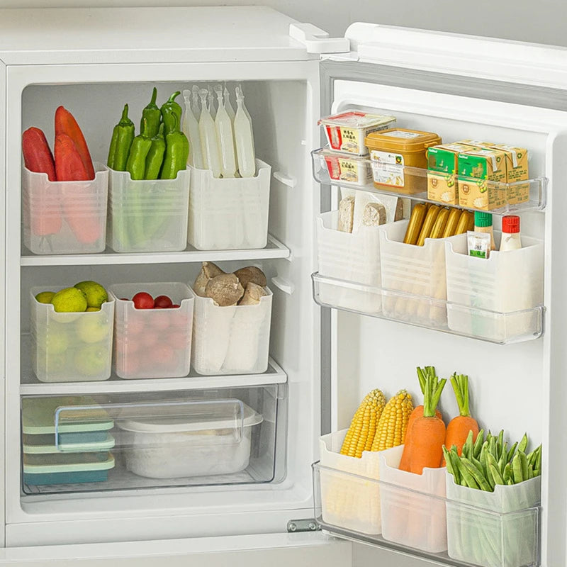 Food Case Container Kitchen Organizer Storage Boxs Refrigerator Fresh Qme