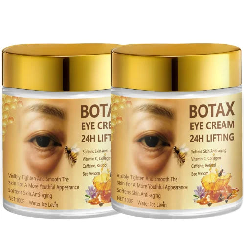 Botax Eye Cream 24H Lifting - Anti-Aging Formula with Vitamin C, Retinol & Bee Venom for Firm, Smooth & Youthful Skin. Qme Gold 100g