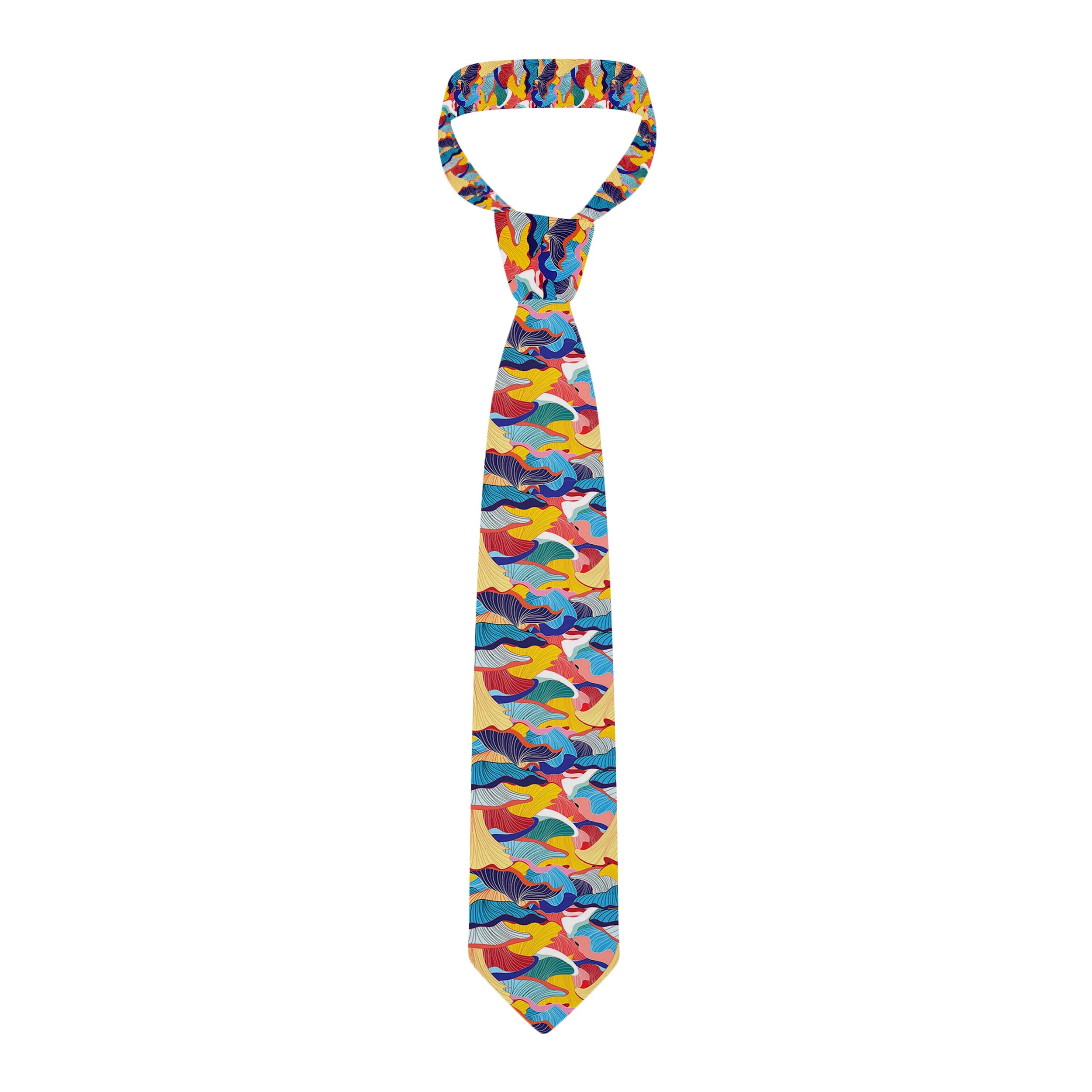Fashionable Personality Floral Tie Interesting Japanese Men's Qme