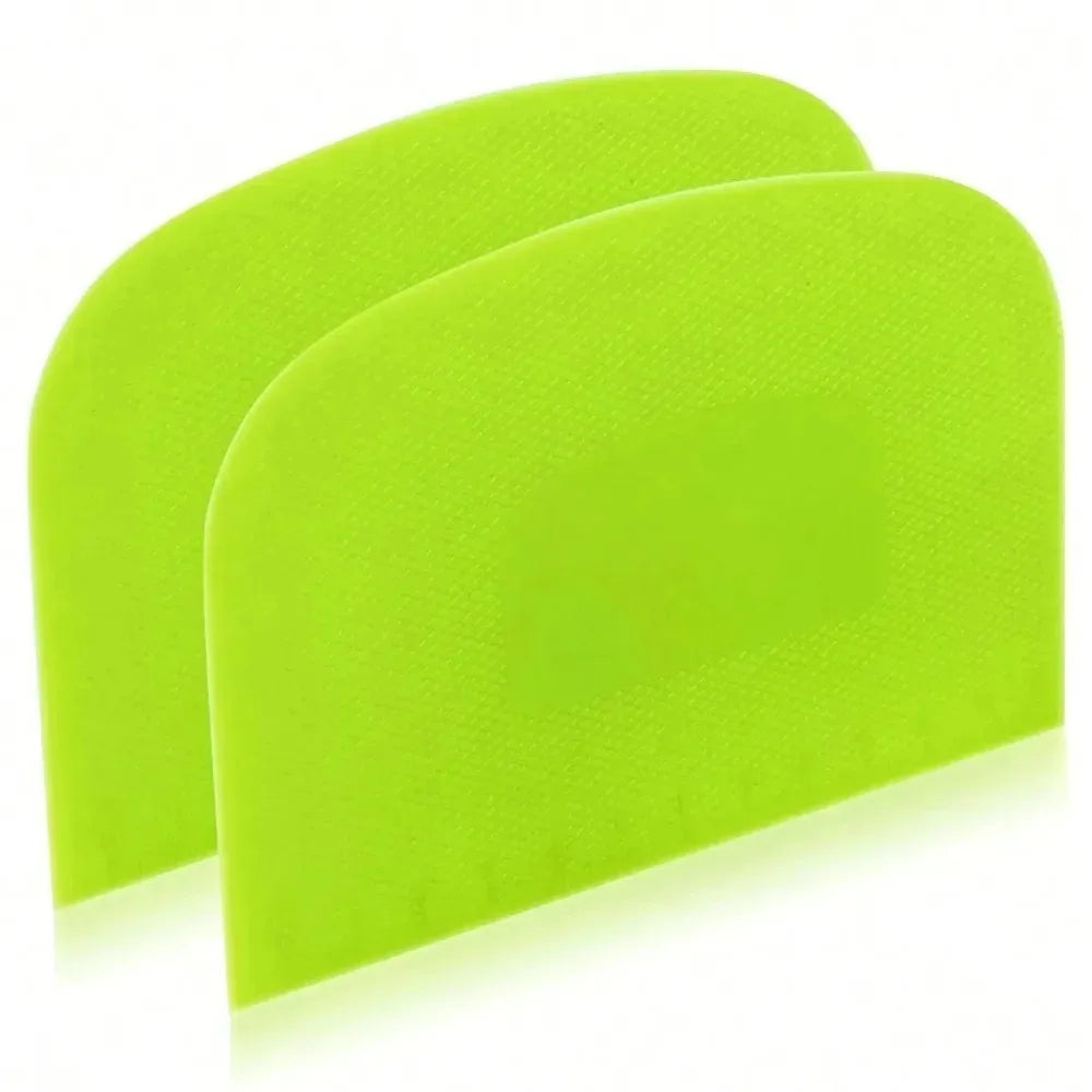 Baking-Supplies Dough-Scraper Plastic Smooth Edge Butter Cake Spatula Essential Household Kitchen Baking Tool Qme