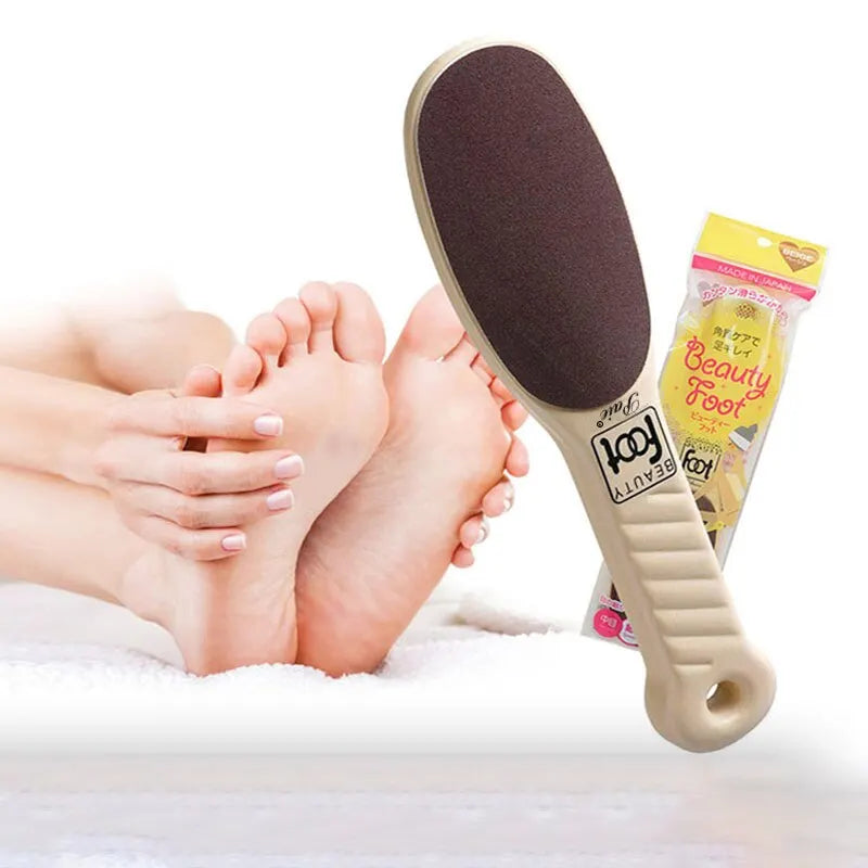 Double Sided Sanding And Rubbing Foot Board Remove Dead Skin Calluses Keratin Brush Heel Scrape Polish Foots-Grinding-Board File Qme